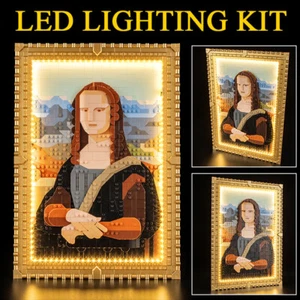 LED Light Sets For LEGO Art 31213 Mona Lisa No Model - Picture 1 of 8
