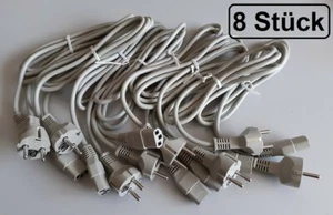 (KA06) 8x Kaltgeräteanschlusskabel 170cm Computer Stromkabel Netzkabel 1,25€/Stk - Bild 1 von 8