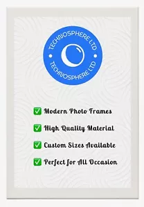 A1 White Picture Frame Photo Frame Wall Hanging Landscape Poster Frame - Picture 1 of 5