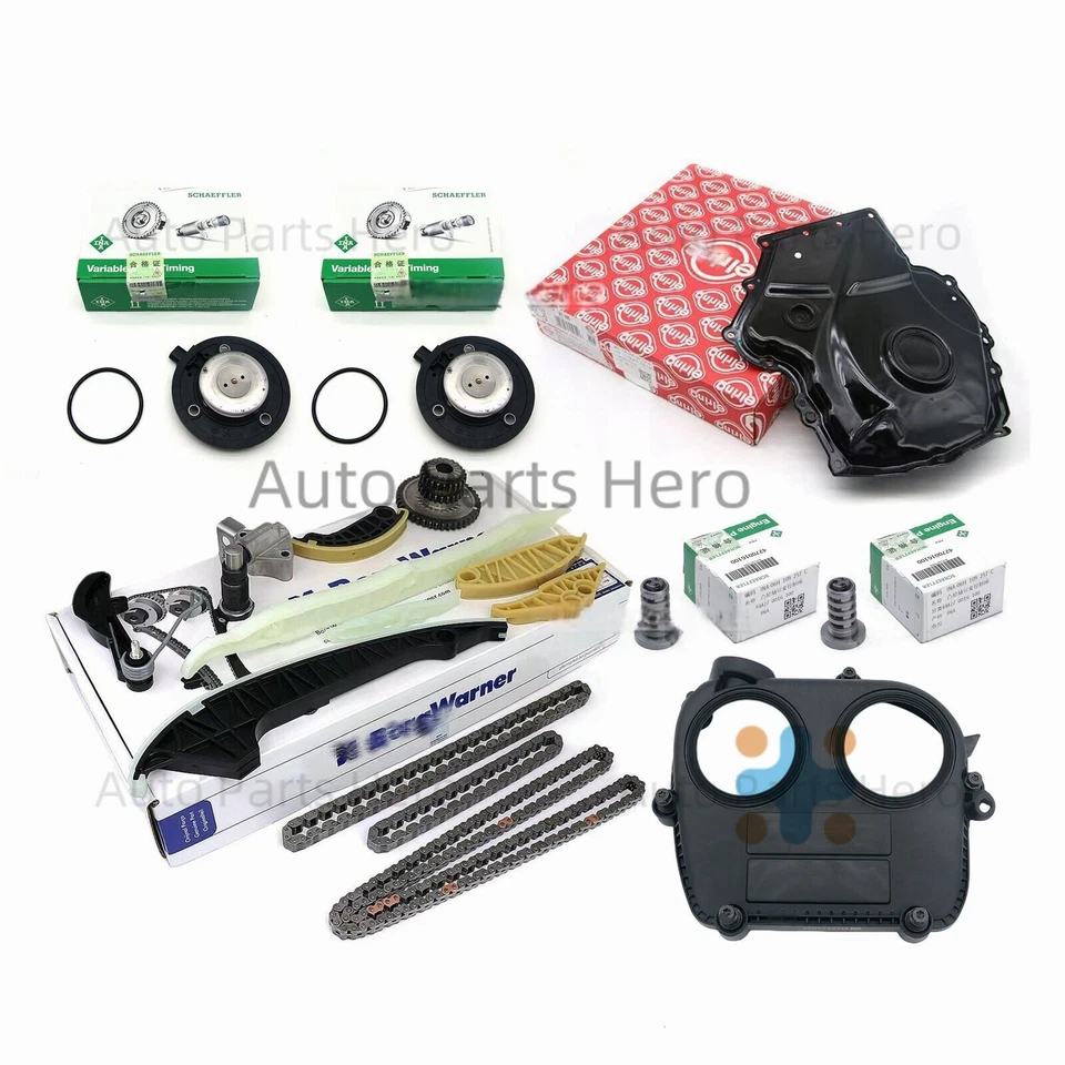 Оригинальный комплект направляющих натяжителя цепи ГРМ для VW Audi A4 A5 EA888 Gen3 1,8 2,0 Т CNCD - Изображение 1 из 4