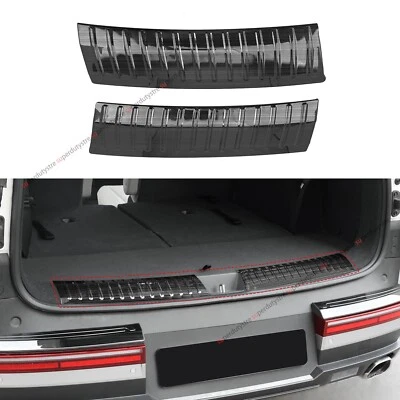 Black Rear Bumper Trunk Protector Guard Cover Trim for Hyundai Santa Fe 2024-26 - image 1 of 4