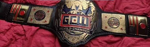 New GCW World Heavyweight Championship Replica Leather Belt Adult size Cover