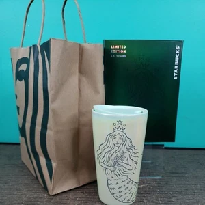 Starbucks 2021 Limited Edition 50 Years Ceramic Mermaid 12 oz. Tumbler FAST SHIP - Picture 1 of 12