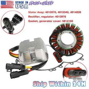 STATOR GENERATOR + VOLTAGE REGULATOR +GASKET FOR POLARIS RANGER XP 900 2013-2015 - Bild 1 von 10