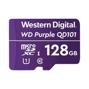 Western Digital MicroSD WD128MSD 128 Go SDA 6,0 spécialisé dans la surveillance - Photo 1 sur 1