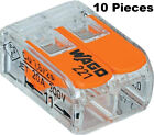 Wago Transparent 2,3,5 Splicing Wire Connector, Lever-Nuts Terminal Block 10PCS