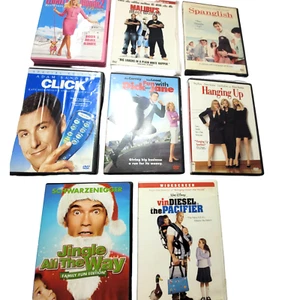 Lot of 8 📀 🔥 Used Video DVD s Movies Click Dick And Jane Hanging Up  - Tested! - Picture 1 of 7