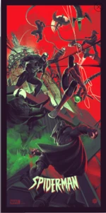 JUAN RAMOS "SPIDER-MAN: AIR" POSTER BOTTLENECK GALLERY - Bild 1 von 1