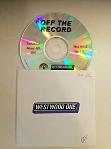 RADIO SHOW: 1/8/05 OFF THE RECORD GRAMMY EDITION: VAN HALEN, DAVID LEE ROTH - Picture 1 of 1