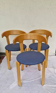Sedia vintage Kusch & Co Bruno Rey faggio chiaro - Foto 1 di 11