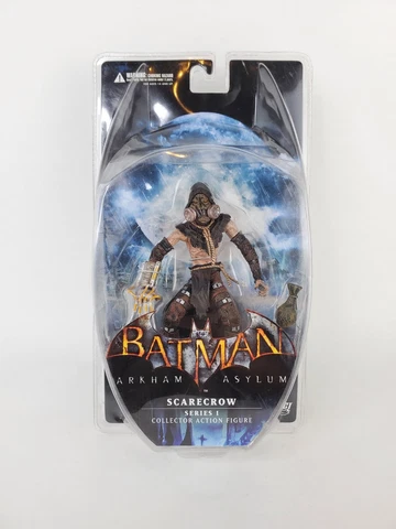 Batman Arkham Asylum Scarecrow Action Figure Series 1 DC Direct New Cover