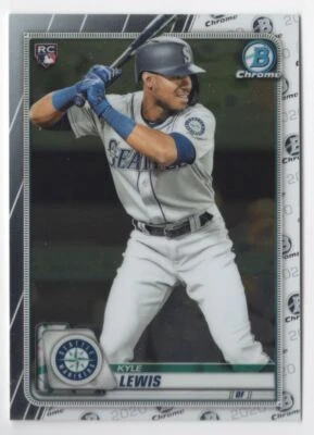 2020 bowman chrome Seattle Mariners Rookie Seattle Mariners - Image 1 of 2