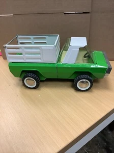 Vintage 1970’s NyLint Green Farm Truck &Trailer - Picture 1 of 3