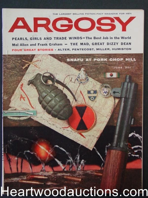 "Argosy" June 1959  Dillinger, Dizzy Dean - High Grade Foto 1 de 1