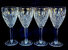 Set of 4 Vintage Waterford Crystal 7.25" Castlemaine Claret Wine Glasses