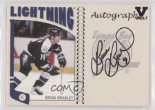 2004-05 ITG Franchises US East Edition Vault Black Brian Bradley #A-BBR Auto