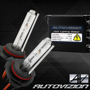 55W 9006/HB4 Low Beam HID Headlight Conversion Kit Slim Ballasts Xenon Bulbs 10k - Picture 1 of 12