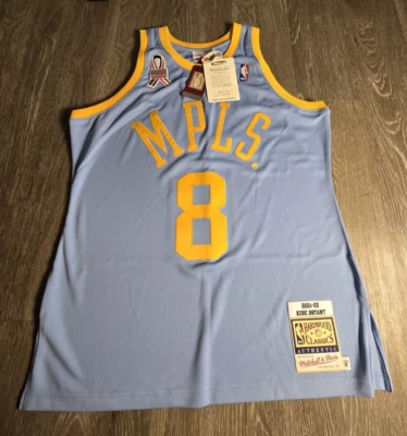 Camiseta deportiva 100 % auténtica Kobe Bryant Mitchell Ness 01 02 MPLS Lakers talla 44 (L) Foto 1 de 4