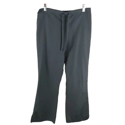 Pantalones Médicos Cherokees Para Mujer Talla Pequeña Gris Corbata Cintura Elástica PWPT Foto 1 de 4