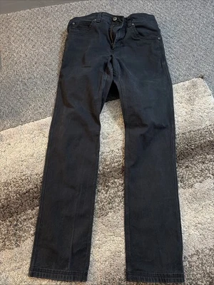 Pantalones comerciales Duluth para hombre 30x34 negros flexibles pantalones de manguera contra incendios trabajo informales calce ajustado Foto 1 de 4