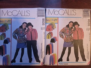 VTG McCalls 9535 Kid Stuff Girls Jacket Vest Pull-On Skirt Pants SZ 7-16 UC FF - Picture 1 of 10