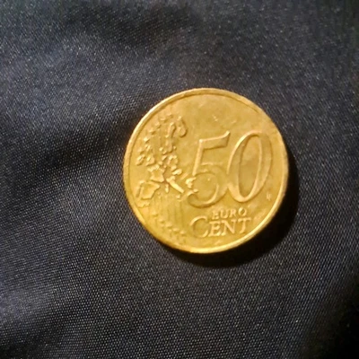 50 Euro Cent Coin 2002 G - Image 1 of 4