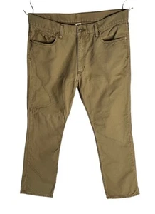 Polo Ralph Lauren 867 Jeans Beige Sand Men’s 36in Waist 32in Leg Great Condition - Picture 1 of 13