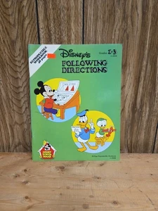 DISNEY- SCHOOL HOUSE Following Directions Grades 1-3 By Walt Disney - Picture 1 of 10