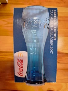 Mc Donalds Glas 2017 Blau - Bild 1 von 4