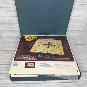 Vintage 1977 Scrabble Deluxe Edition Turntable Complete - Selchow & Righter USA - Picture 1 of 11