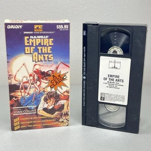 Empire of the Ants (VHS, 1977) HG Wells Cult Classic Joan Collins Horror Movie - Picture 1 of 11