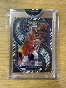 2024-25 Panini Select Jimmy Butler Premier Level Zebra SSP - Card #144 - Picture 1 of 3