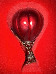 Lenox Kirk Steiff Santa's Journey 6" Hot Air Balloon Pewter Christmas Ornament - Picture 1 of 4