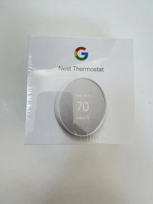 Google Nest Thermostat Sealed box.  (4th generation) G4CVZ White/snow - Image 1 of 4