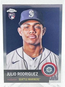 2022 Topps Chrome Platinum JULIO RODRIGUEZ RC Rookie Card #171 Anniversary M's - Bild 1 von 2