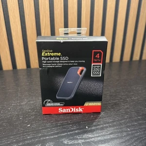 SanDisk 4 TB Extreme, unidad de estado sólido externa, negra - SDSSDE61-4T00-G25 (4704) - Imagen 1 de 5