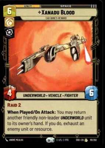 Star Wars Unlimited Xanadu Blood 191/262 - Picture 1 of 1
