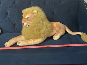 Jumbo Best Made Toys realistischer Löwe Plüsch 35 Zoll - Bild 1 von 7