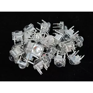 Led Piranha 5mm Super Brillante Verde Pack De 10 Green Incluye Resistencias - Imagen 1 de 1