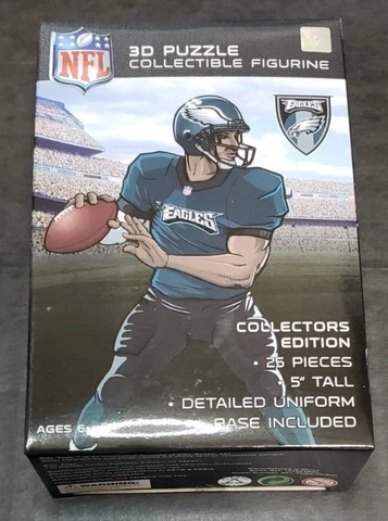 Philadelphia Eagles Official Licensed NFL 26 Piece 3D Puzzle Action Figure  NEW Cover