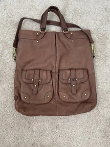 UGG weiche braune Leder Schultertasche Handtasche Hobo Handtasche - Bild 1 von 6