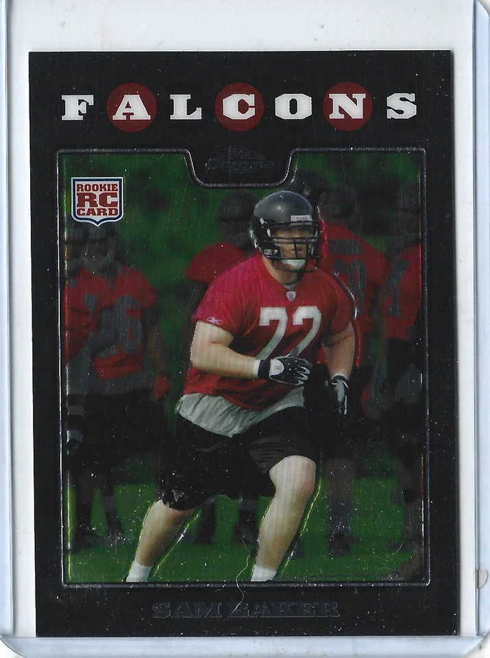 2008 Topps Chrome Sam Baker Rookie Card #TC223 🏈🔥Set Break🔥🏈 - Image 1 of 1