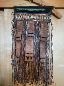 Antique Tuareg Tribe Tent Leather Panel Mali - Picture 1 of 6