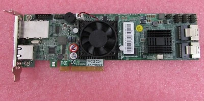 Areca ARC-1680IX-8 PCIe 8-Port SATA/ SAS RAID Controller w/ Low Profile Bracket - Image 1 of 4