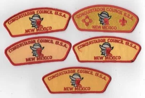 Conquistador Council Lot of 5 Council Shoulder Patches CSP [CSP-1522] - Bild 1 von 1