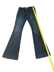David Kahn Boot Cut Flare Jeans blau Denim dunkel gewaschen Damen Größe 27 - Bild 1 von 12