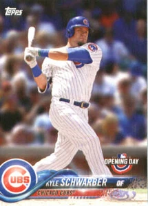 2018 Topps Opening Day Baseball #24 Kyle Schwarber - Picture 1 of 2