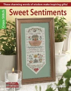 Cross Stitch Pattern Book SWEET SENTIMENTS ~ Samplers ~ 5 Designs - Picture 1 of 6
