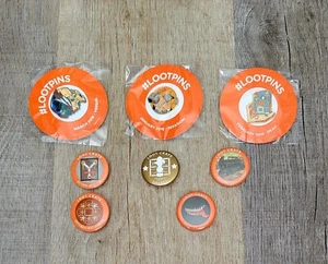 Loot Crate Assorted Pins Lot of 8, New - Bild 1 von 5