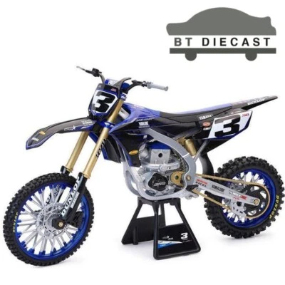NEW RAY YAMAHA FACTORY TEAM YZ450F CHAMPIONSHIP EDITION 1/6 #3 ELI TOMAC 49713 - Image 1 of 2